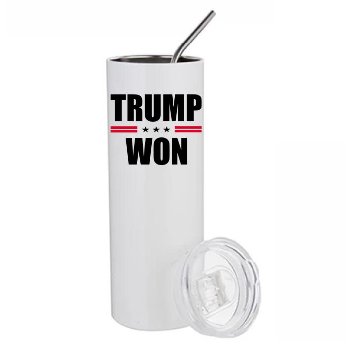 Trump Won Stainless Steel Tumbler