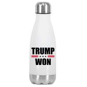 Trump Won Stainless Steel Insulated Water Bottle