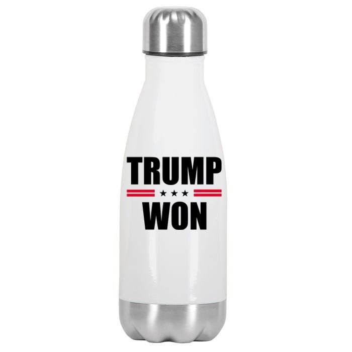 Trump Won Stainless Steel Insulated Water Bottle