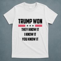 Trump Won They Know It I Know It You Know It T-Shirt