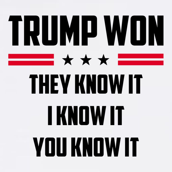 Trump Won They Know It I Know It You Know It T-Shirt