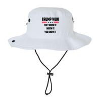 Trump Won They Know It I Know It You Know It Bucket Hat