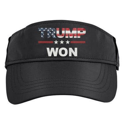 Trump Won Adult Drive Performance Visor