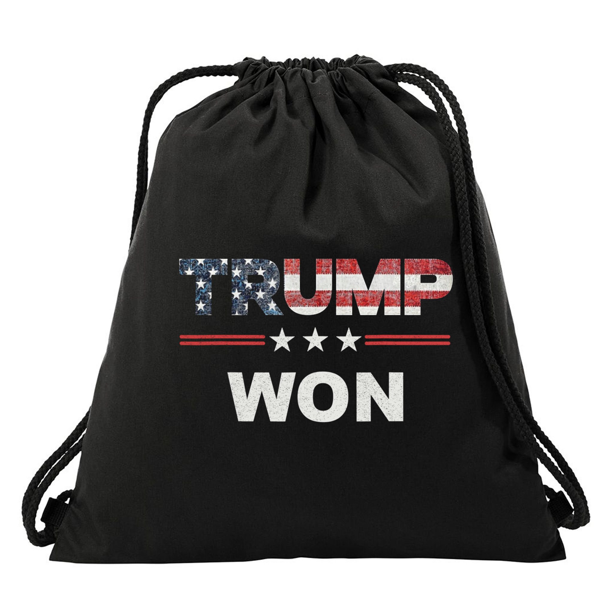 Trump Won Drawstring Bag