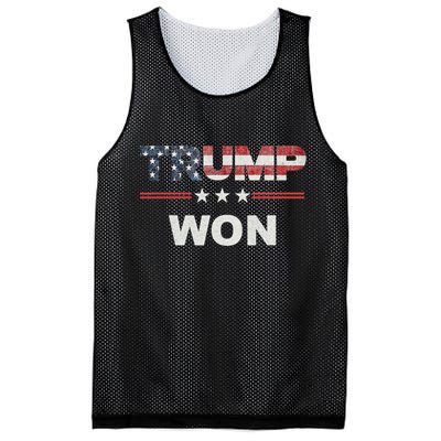 Trump Won Mesh Reversible Basketball Jersey Tank