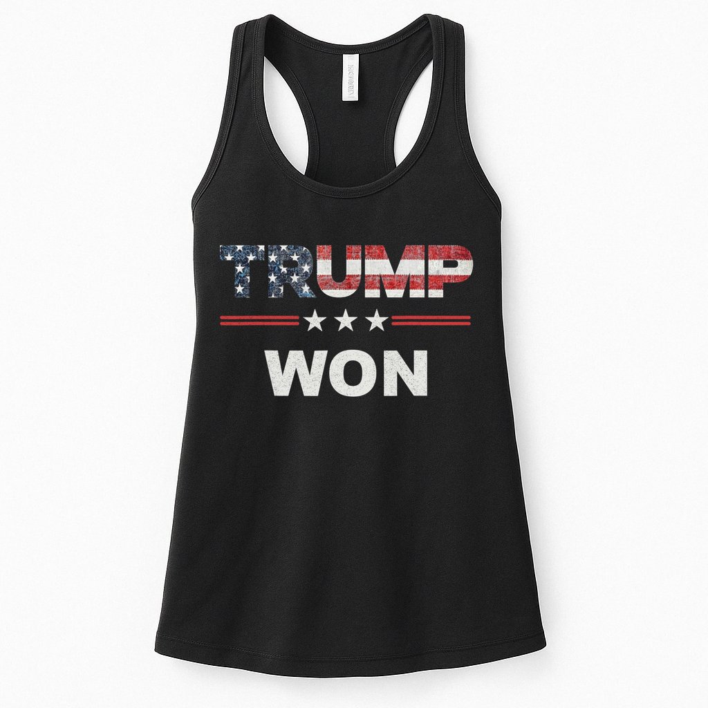 Trump Won Womens Tank Top