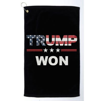 Trump Won Golf Towel