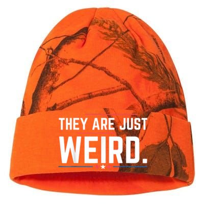 Theyre Weird They Are Just Weird Kati Licensed 12" Camo Beanie