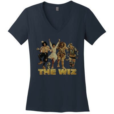 The Wiz Women's V-Neck T-Shirt