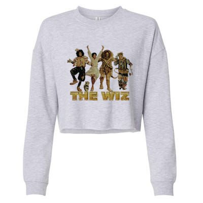 The Wiz Cropped Pullover Crew