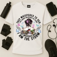 They Whispered to Her She Whispered Back I Am A Storm Cooling Performance Crew T-Shirt