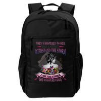 They Whispered To Her You Cannot Withstand The Storm Positive Motivational Upl Daily Commute Backpack