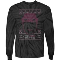 The Whitney Ugly Christmas Sweater Party Hockey Tie-Dye Long Sleeve Shirt