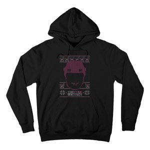 The Whitney Ugly Christmas Sweater Party Hockey Hoodie