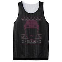 The Whitney Ugly Christmas Sweater Party Hockey Mesh Reversible Basketball Jersey Tank