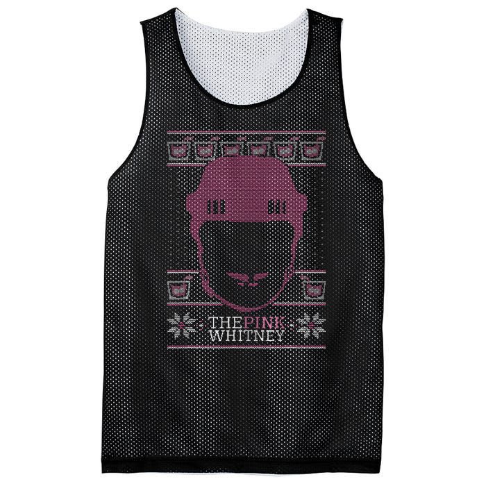 The Whitney Ugly Christmas Sweater Party Hockey Mesh Reversible Basketball Jersey Tank