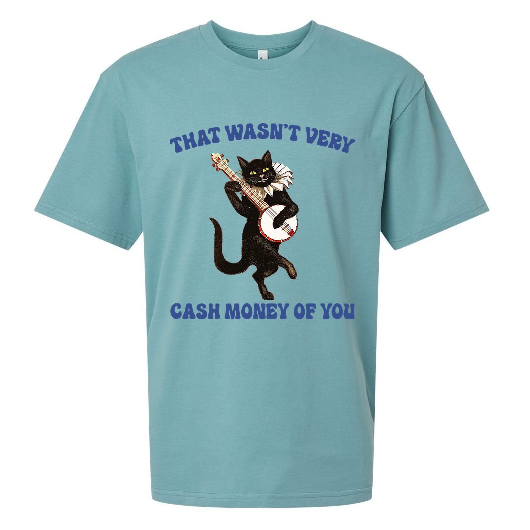 That WasnT Very Cash Money Of You Sueded Cloud Jersey T-Shirt