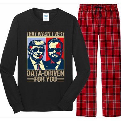 That WasnT Very Data Driven Of You Christmas Xmas Pajamas Long Sleeve Pajama Set