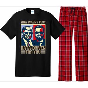 That WasnT Very Data Driven Of You Christmas Xmas Pajamas Pajama Set