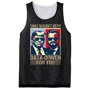 That WasnT Very Data Driven Of You Christmas Xmas Pajamas Mesh Reversible Basketball Jersey Tank