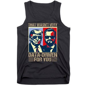 That WasnT Very Data Driven Of You Christmas Xmas Pajamas Tank Top