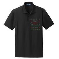 That WasnT Very Data Driven Of You Christmas Xmas Pajamas Dry Zone Grid Polo