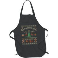 That WasnT Very Data Driven Of You Ugly Christmas Sweaters Full-Length Apron With Pockets