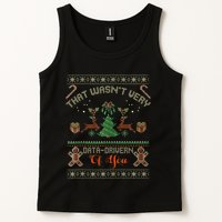 That WasnT Very Data Driven Of You Ugly Christmas Sweaters Tank Top