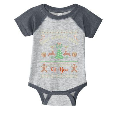 That WasnT Very Data Driven Of You Ugly Christmas Sweaters Infant Baby Jersey Bodysuit