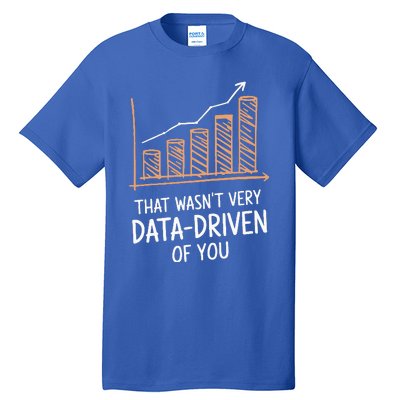 That WasnT Very Data Driven Of You Tall T-Shirt