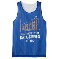 That WasnT Very Data Driven Of You Mesh Reversible Basketball Jersey Tank