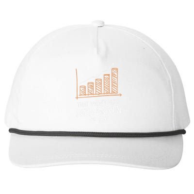 That WasnT Very Data Driven Of You Funny Data Driven Snapback Five-Panel Rope Hat