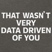That WasnT Very Data Driven Of You Funny Data Analyst Geek Cotton Canvas Backpack