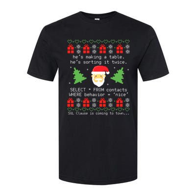 That WasnT Very Data Driven Of You Ugly Christmas Sweaters Softstyle CVC T-Shirt