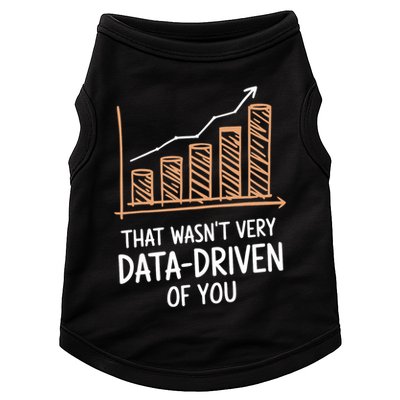 That WasnT Very Data Driven Of You Funny Data Driven Doggie Tank
