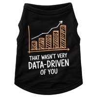 That WasnT Very Data Driven Of You Funny Data Driven Doggie Tank