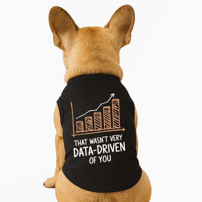 That WasnT Very Data Driven Of You Funny Data Driven Doggie Tank