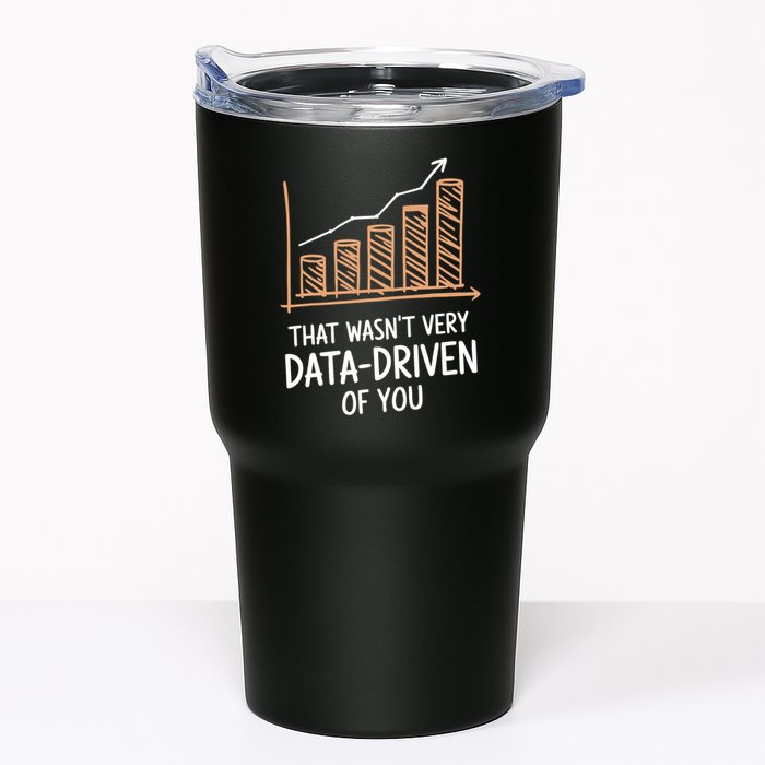 That WasnT Very Data Driven Of You Funny Data Driven Tumbler