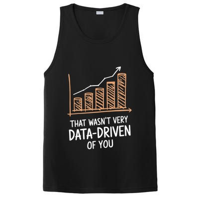 That WasnT Very Data Driven Of You Funny Data Driven PosiCharge Competitor Tank
