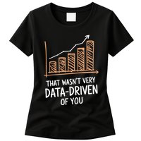 That WasnT Very Data Driven Of You Funny Data Driven Women's T-Shirt