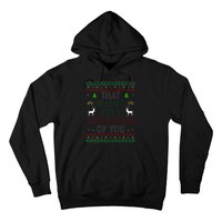 That WasnT Very Data Driven Of You Ugly Christmas Xmas Hoodie