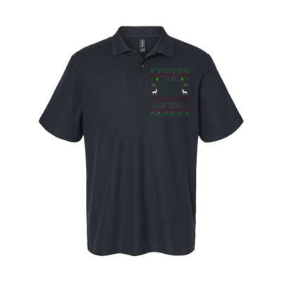 That WasnT Very Data Driven Of You Ugly Christmas Xmas Softstyle Adult Sport Polo