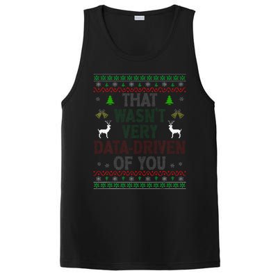 That WasnT Very Data Driven Of You Ugly Christmas Xmas PosiCharge Competitor Tank