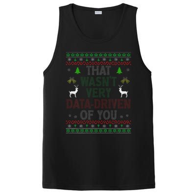 That WasnT Very Data Driven Of You Ugly Christmas Xmas PosiCharge Competitor Tank