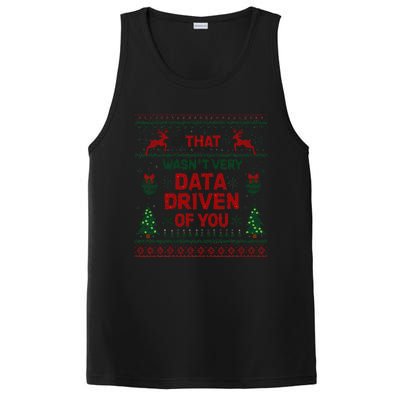 That WasnT Very Data Driven Of You Christmas Xmas PosiCharge Competitor Tank