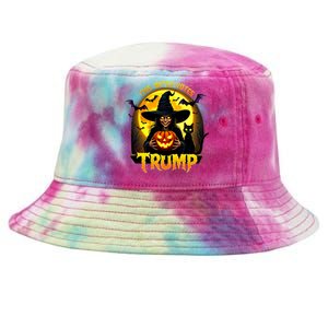 This Witch Votes Trump – Halloween Political Tie-Dyed Bucket Hat