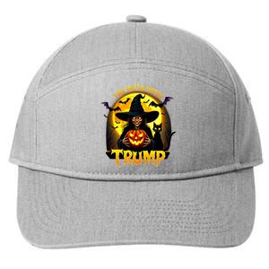 This Witch Votes Trump – Halloween Political 7-Panel Snapback Hat