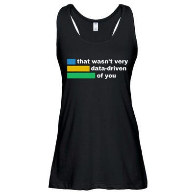 That WasnT Very Data Driven Of You Funny Data Analyst Geek Ladies Essential Flowy Tank