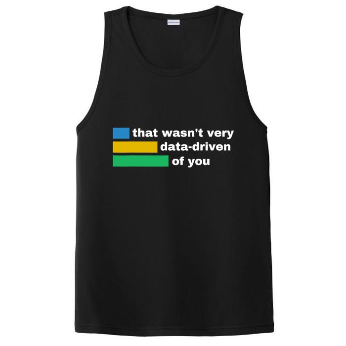 That WasnT Very Data Driven Of You Funny Data Analyst Geek PosiCharge Competitor Tank