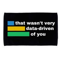 That WasnT Very Data Driven Of You Funny Data Analyst Geek Microfiber Hand Towel